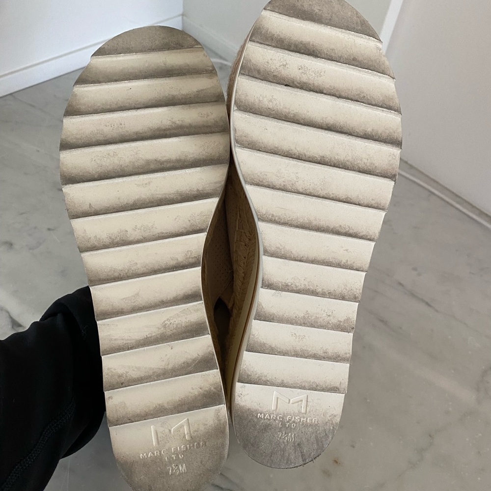 Marc Fischer LTD Gellyn Espadrille platform sandal size 7.5 - Picture 7 of 10